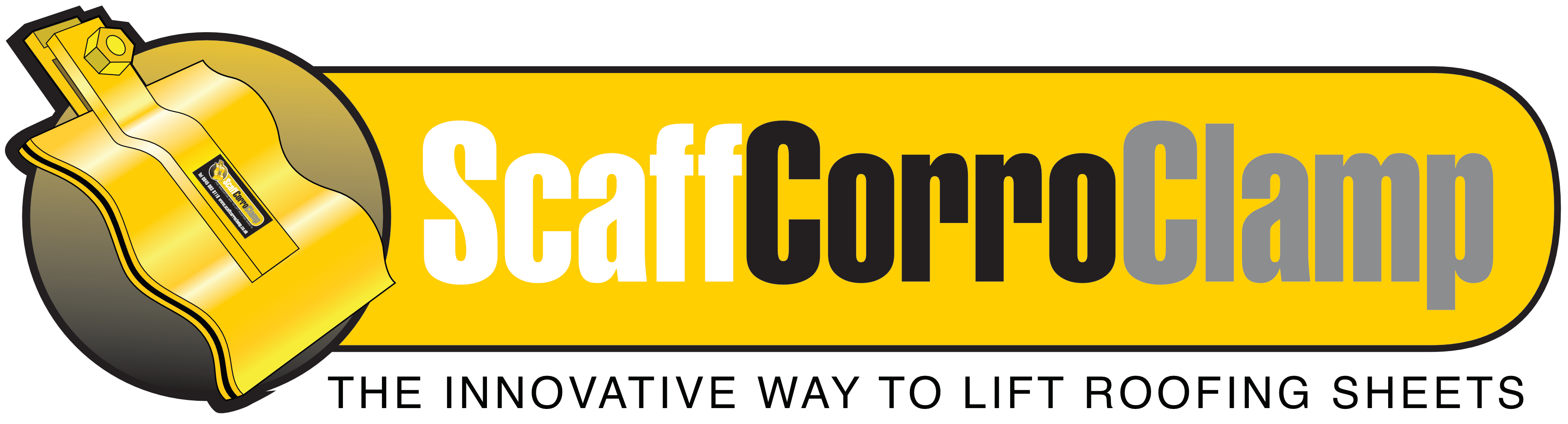 ScaffCorroClamp, the innovative way to lift roofing sheets